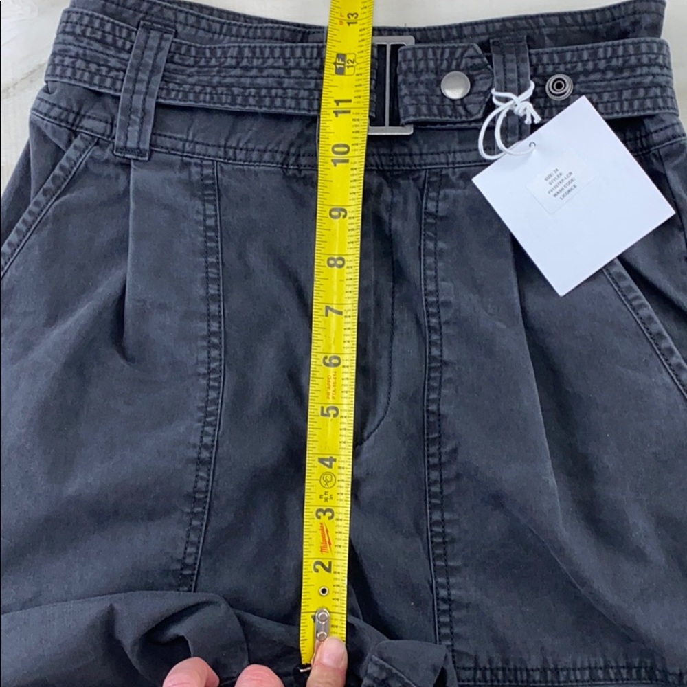 PISTOLA Arita Short in Licorice Highwaist Belted - Picture 9 of 15